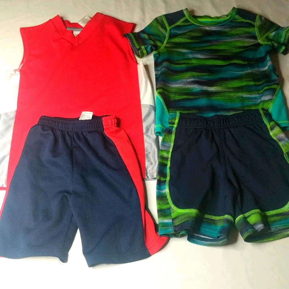 2 size 4T shirt & short sets